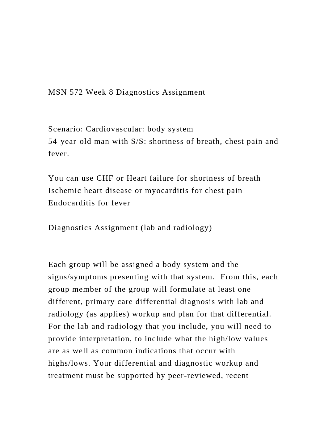 MSN 572 Week 8 Diagnostics AssignmentScenario Cardiovas.docx_dfl7hdutmaq_page2