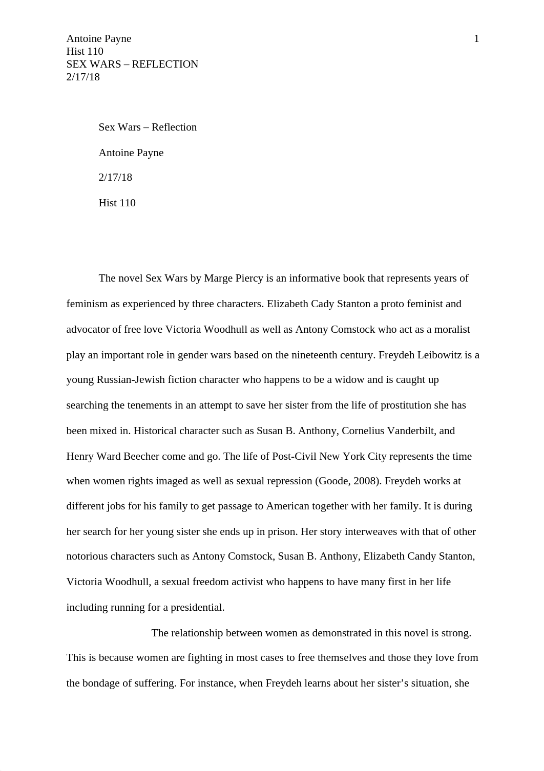 Sex Wars Reflection.docx_dflanccjckg_page1