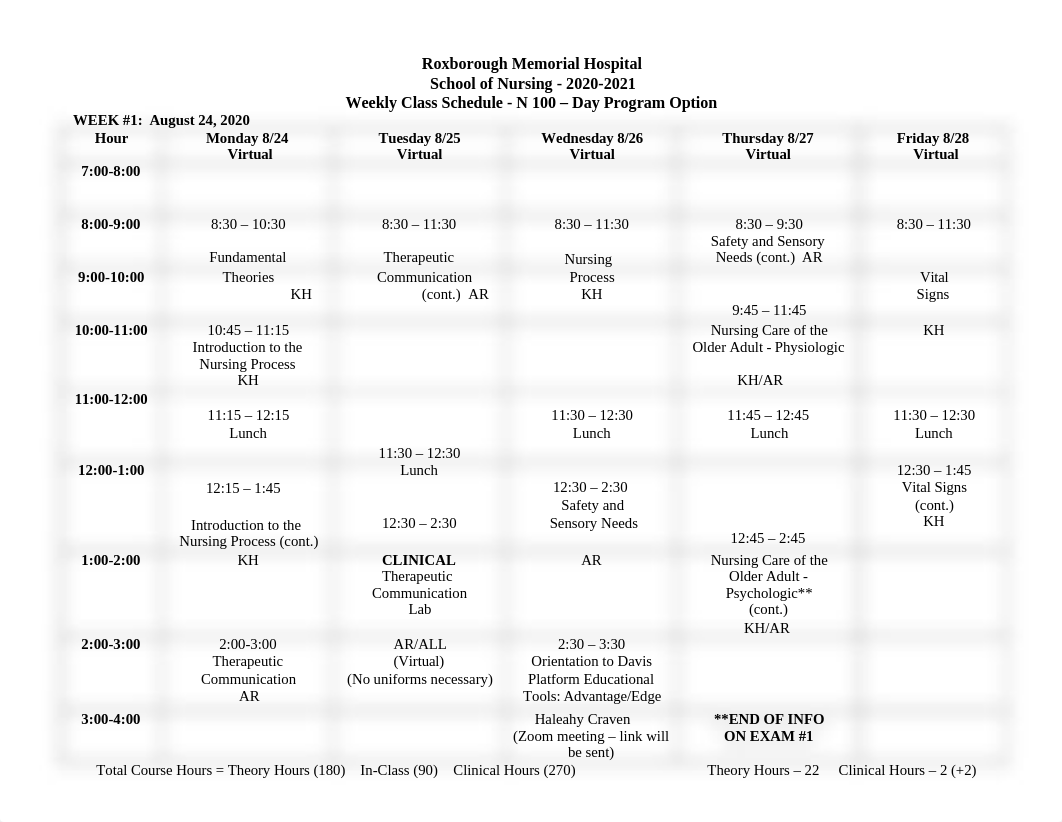 N100Weekly Class Schedule 2020-2021 FINAL 8.7.20 (1).docx_dfljvqkvdj2_page1