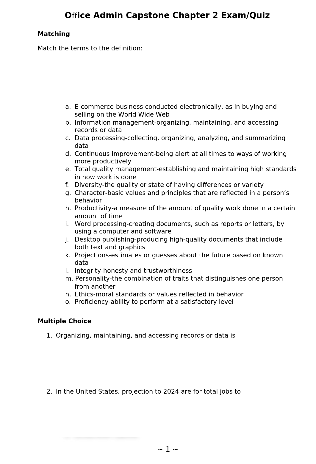 Office Admin Capstone Chapter 2 Exam-Quiz.docx_dfloddj44ca_page1