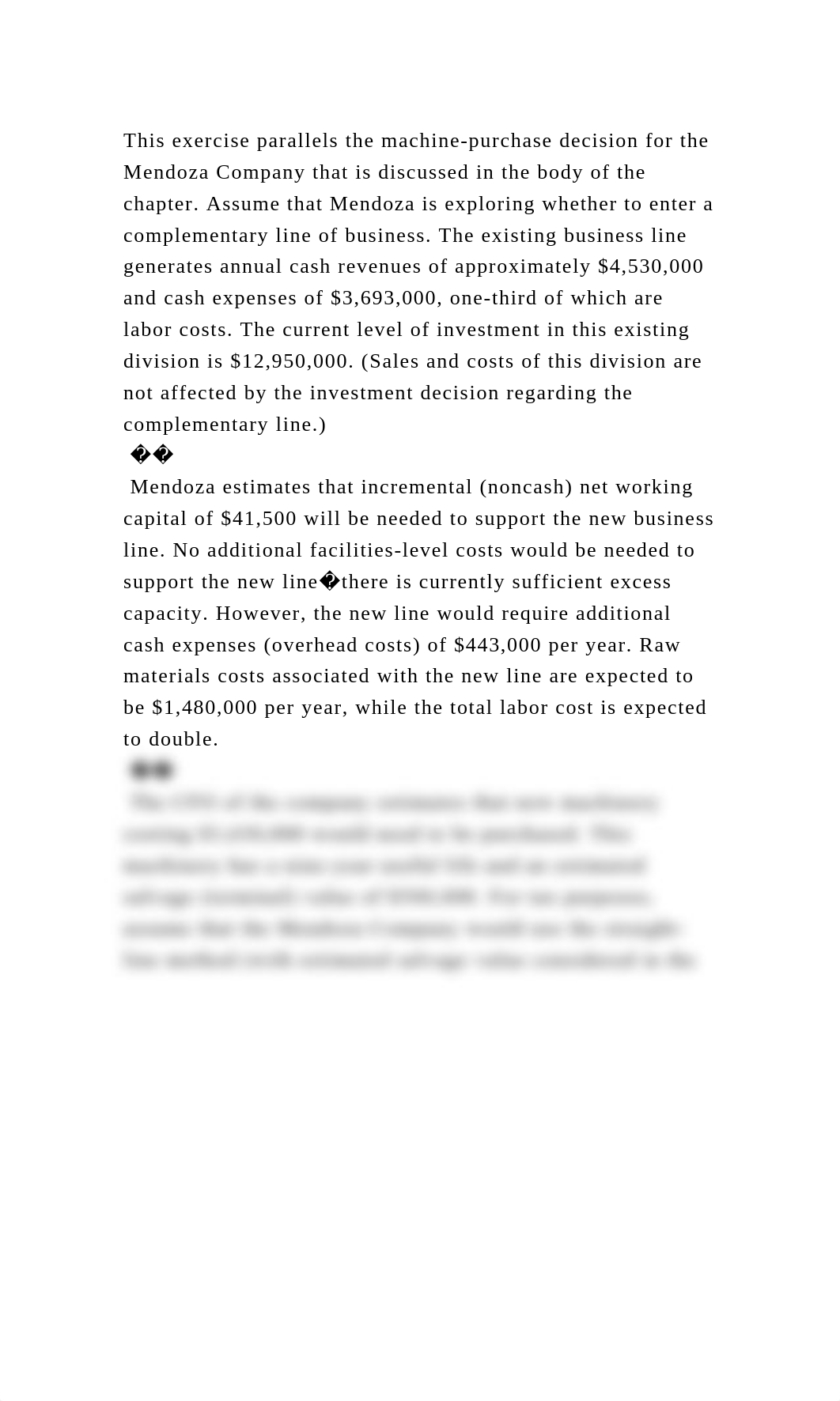 This exercise parallels the machine-purchase decision for the Mendoz.docx_dflph022y2d_page2