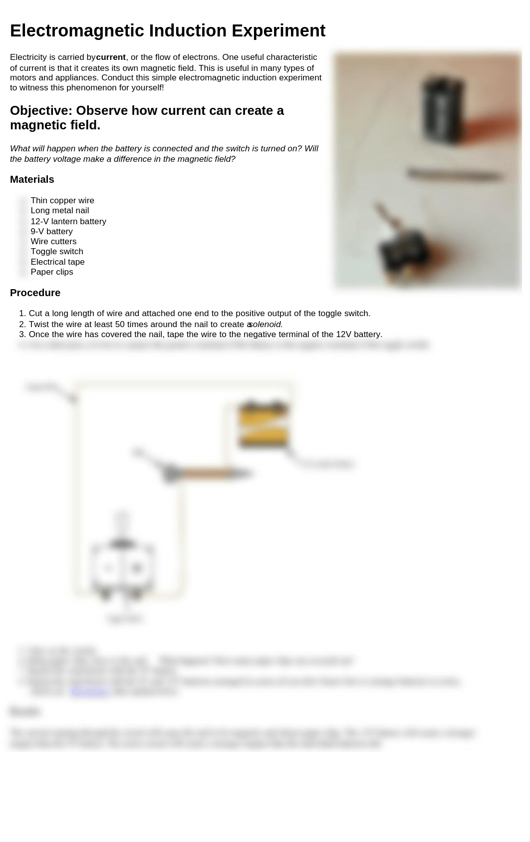 Electromagnetic Induction Experiment_ Science Fair Project.pdf_dfls7c0grr1_page1