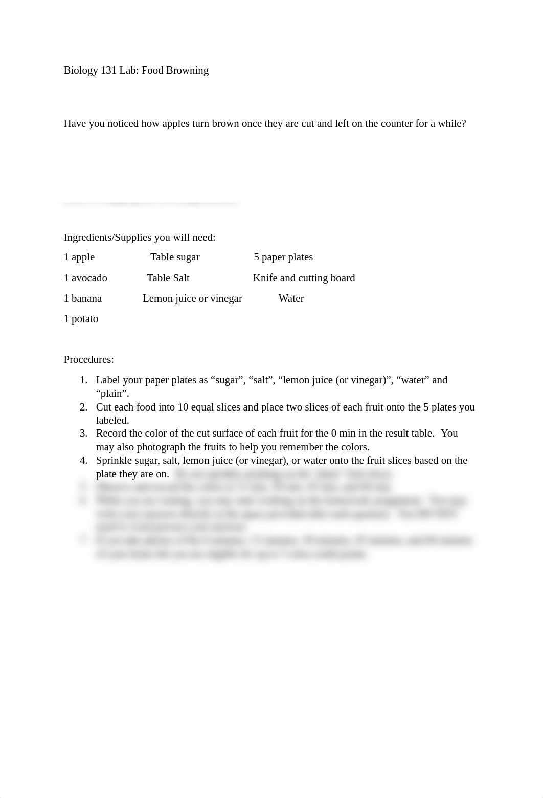 Biology 131 Lab: Food Browning.pdf_dflsttd40gl_page1