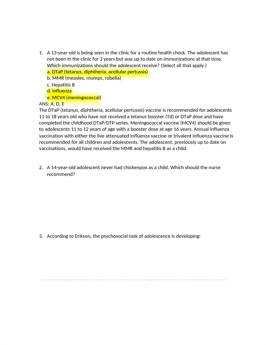 Peds exam 2 .docx_dfm0h3rqmti_page1