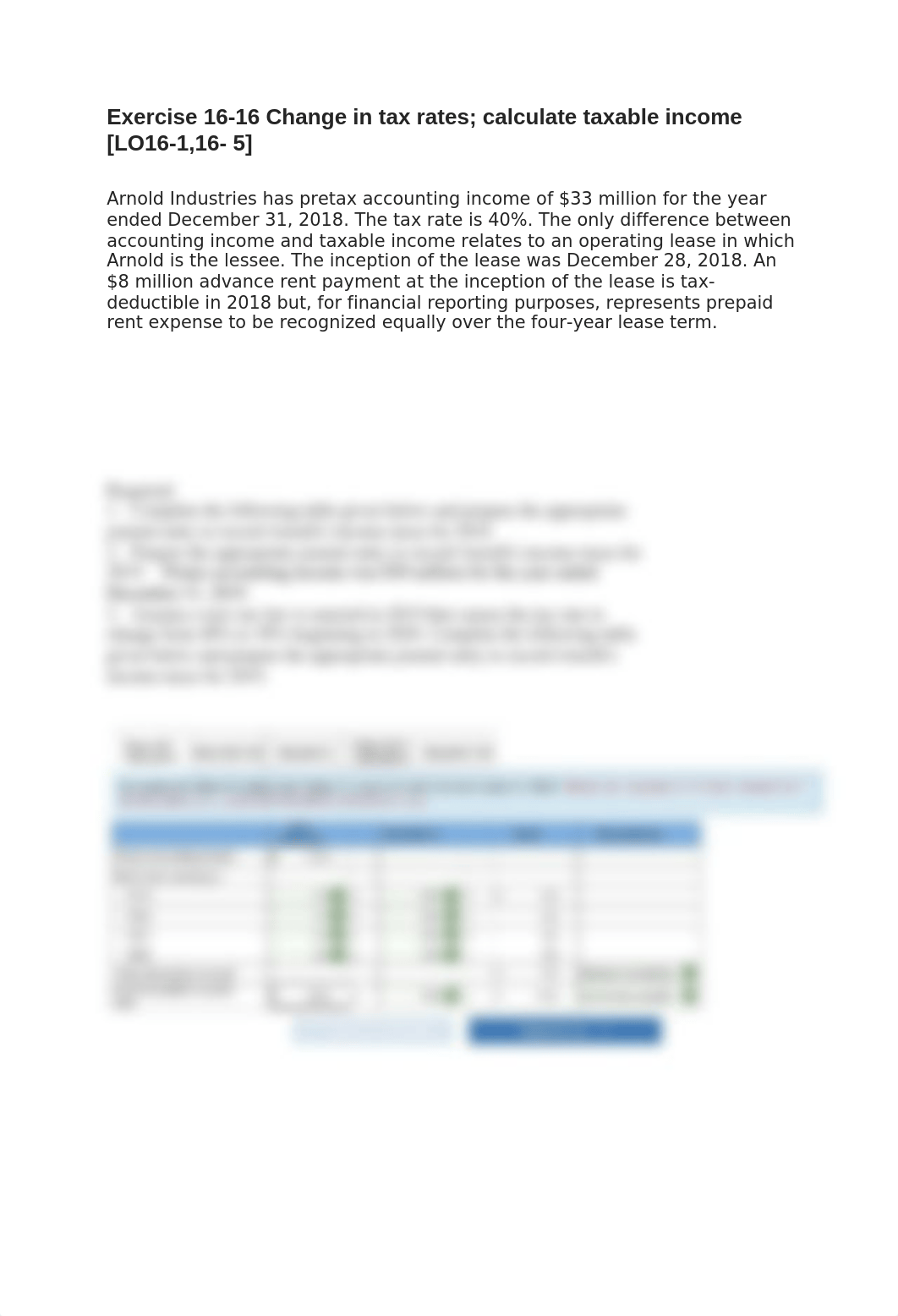 Exercise 16-16 Change in tax rates; calculate taxable inco.docx_dfm5ryurbp8_page1