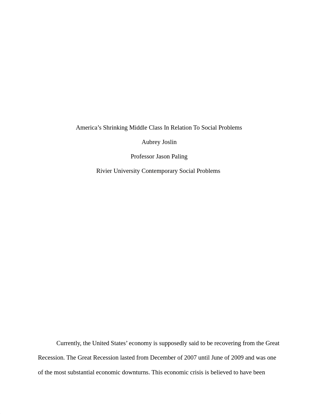 America's Shrinking Middle Class In Relation To Social Problems_dfmh2qcjbvw_page1