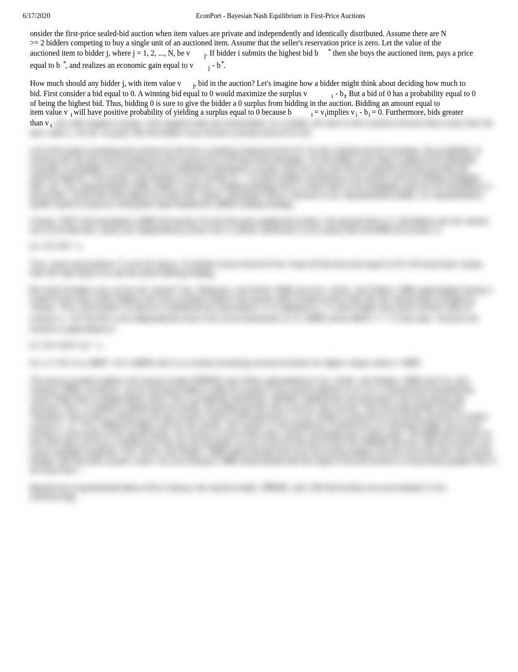 EconPort - Bayesian Nash Equilibrium in First-Price Auctions.pdf_dfmpumfbokl_page1