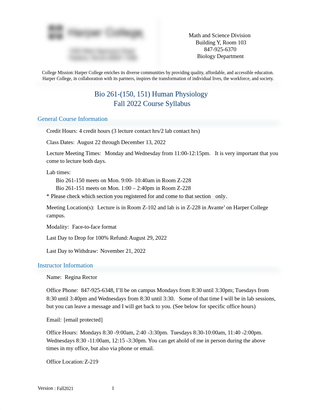 Bio 261 Syllabus F'22(1).doc_dfn397fjc3z_page1