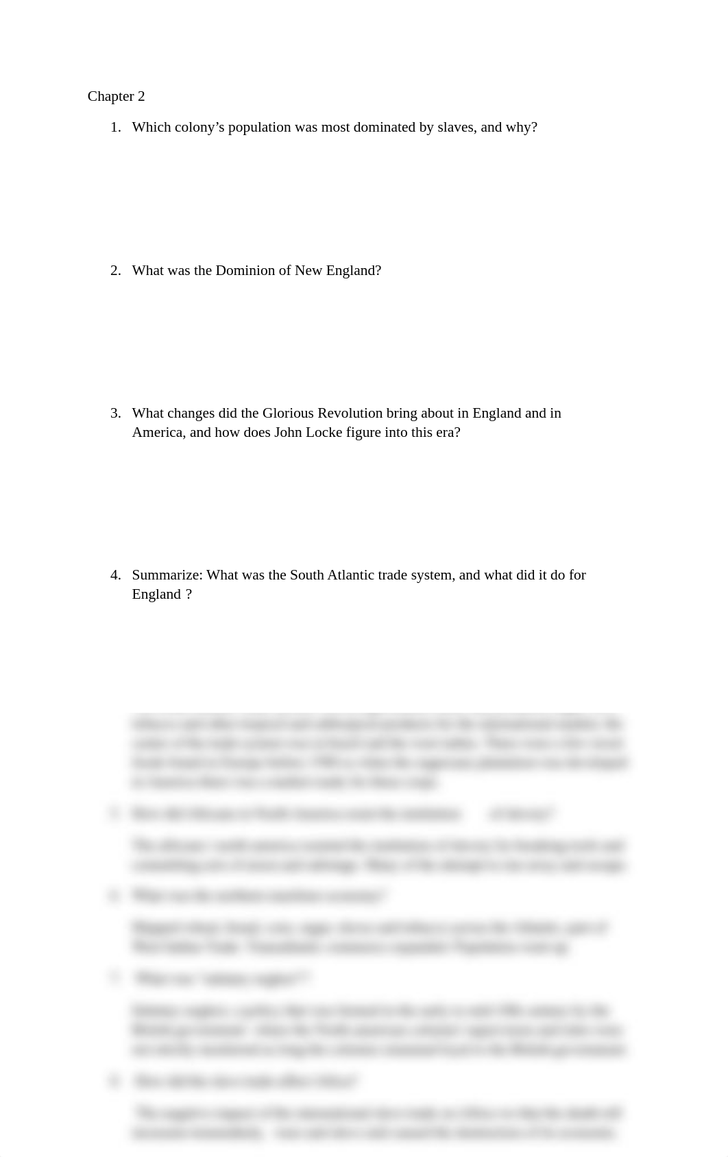 Which colony's population was most dominated by slaves, and why.pdf_dfnac6fun1r_page1