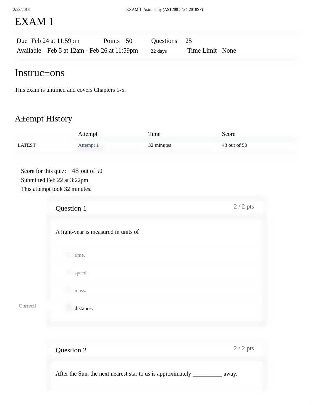 EXAM 1_ Astronomy.pdf_dfnn39ymb75_page1