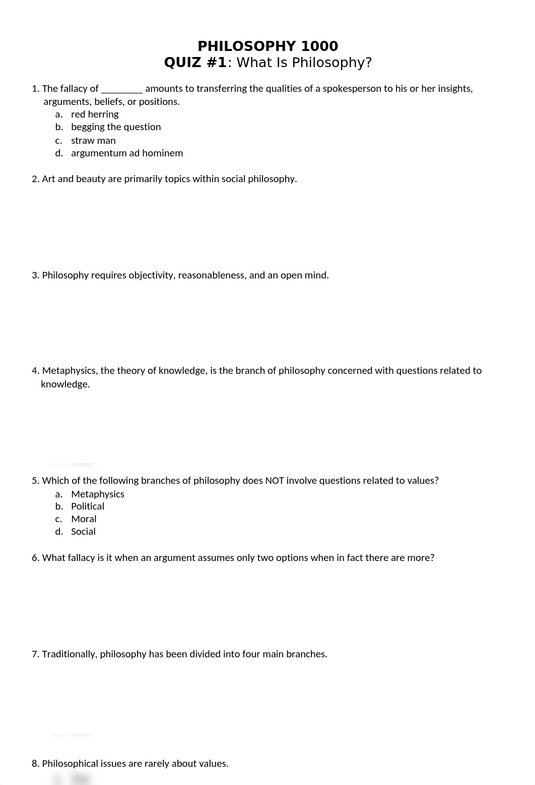 PHILOSOPHY 1000.docx quiz 1.docx_dfo7360ddj1_page1