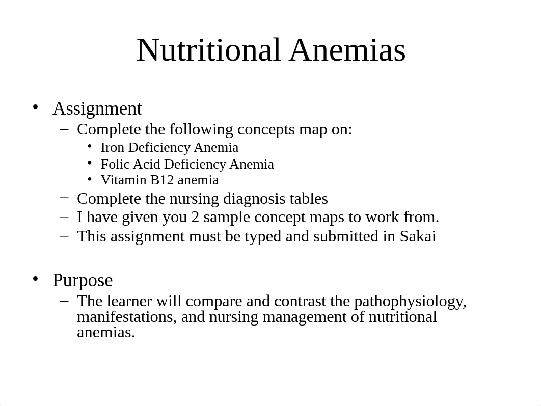 W11 Anemia Concept Maps Assignment  Apr 1.pptx_dfobh4pmg4z_page1