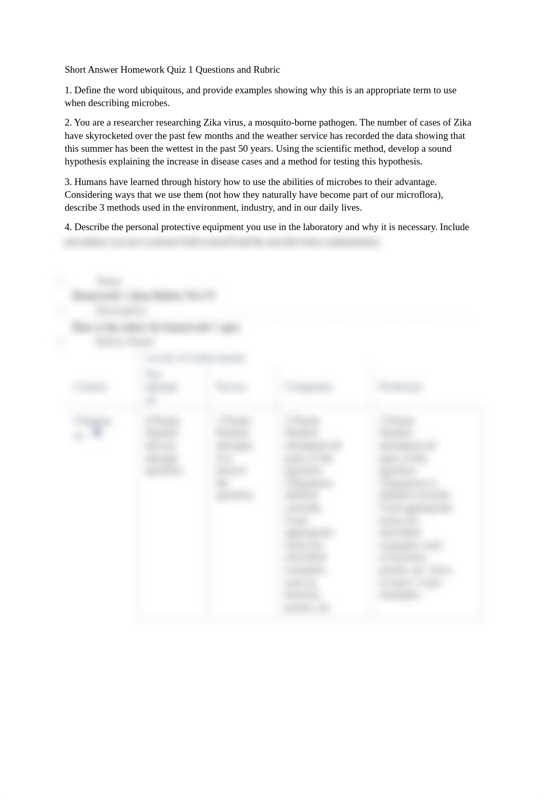 Short Answer Homework Quiz 1 Questions and Rubric.docx_dfohetfskqi_page1