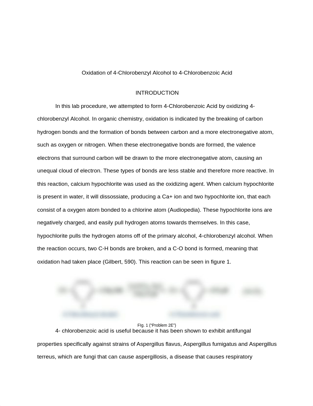 Oxidation of 4-Chlorobenzyl Alcohol to 4-Chlorobenzoic Acid.docx_dfoizbou8ud_page1