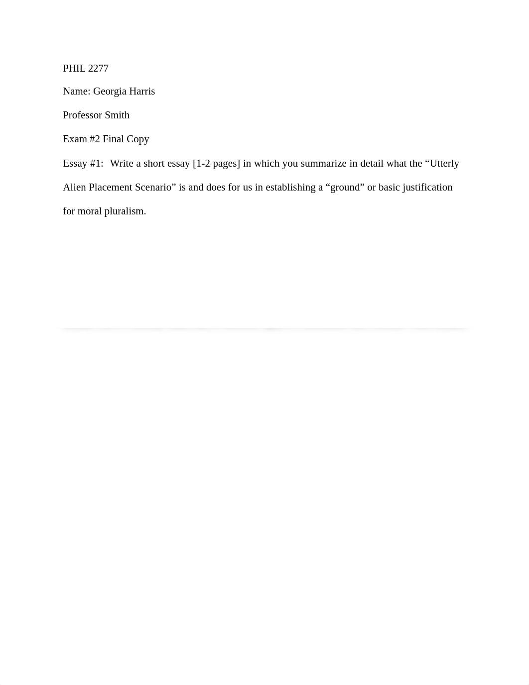 PHIL 2277 Exam #2 - Final Copy.docx_dfokssmfgww_page1