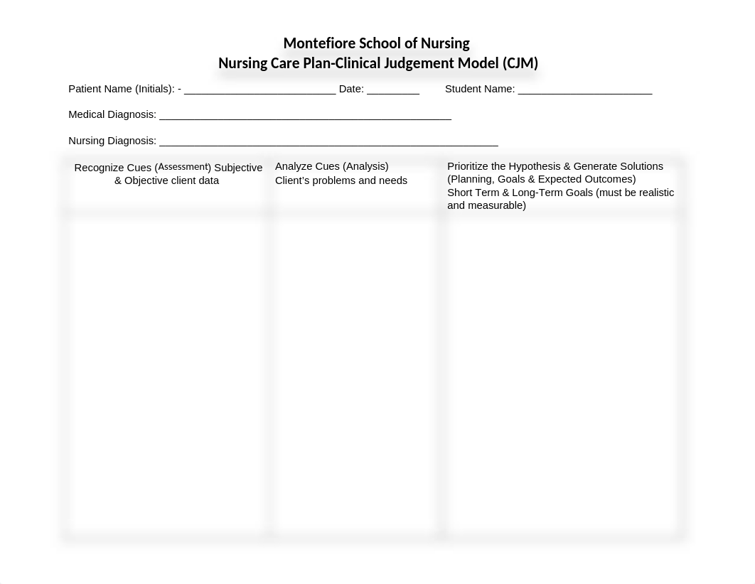 Nursing Care Plan-Clinical Judgement Model (CJM) Blank 1-23.docx_dfol2xjn0d0_page1