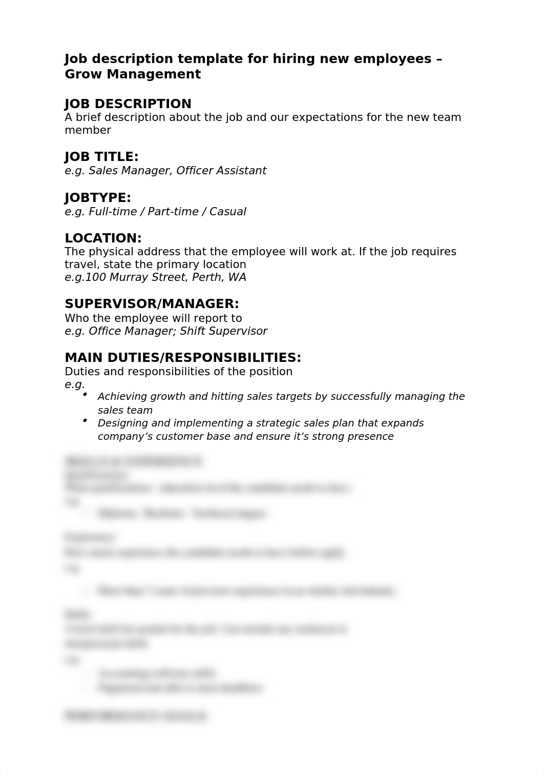 Job Description Template - Grow Management.docx_dfomyrslzxm_page1