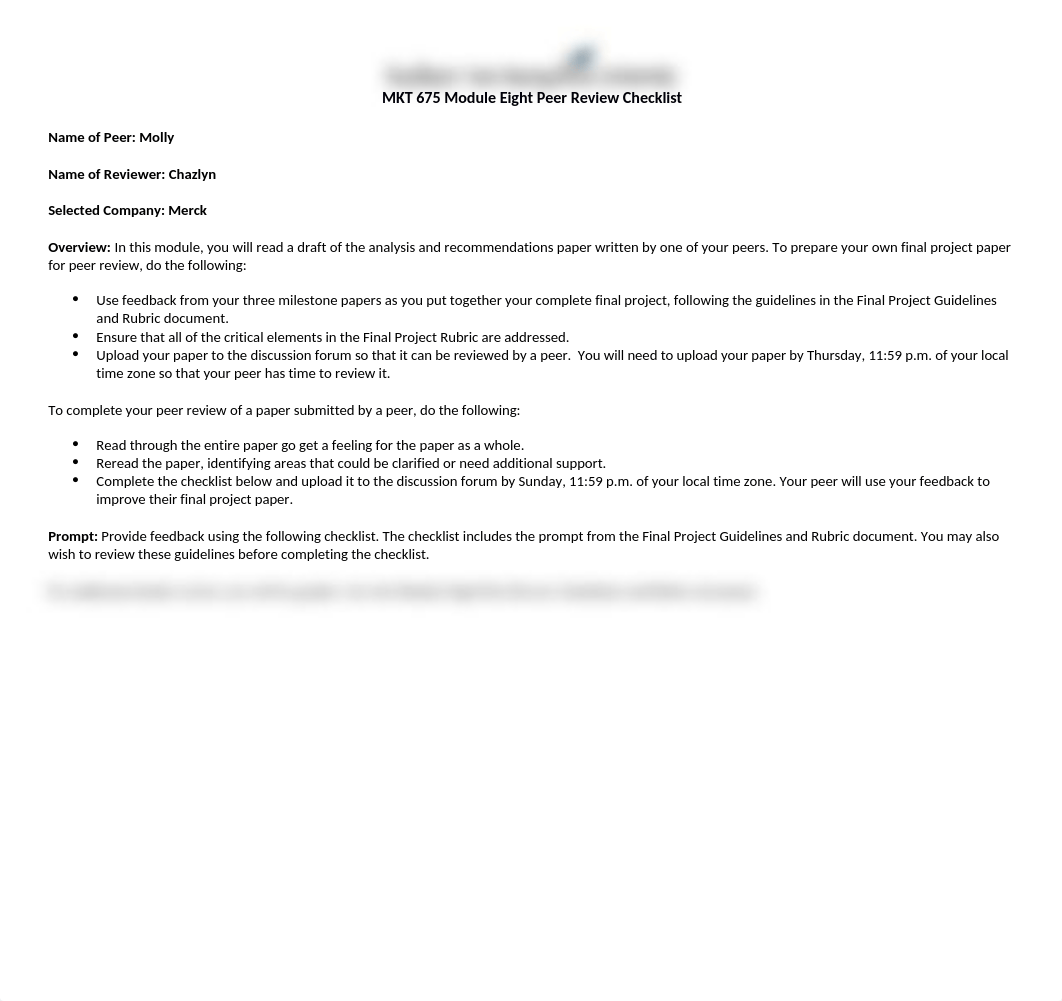 Moly mkt675_module_eight_peer_review_checklist (3).docx_dfop6uz1ses_page1