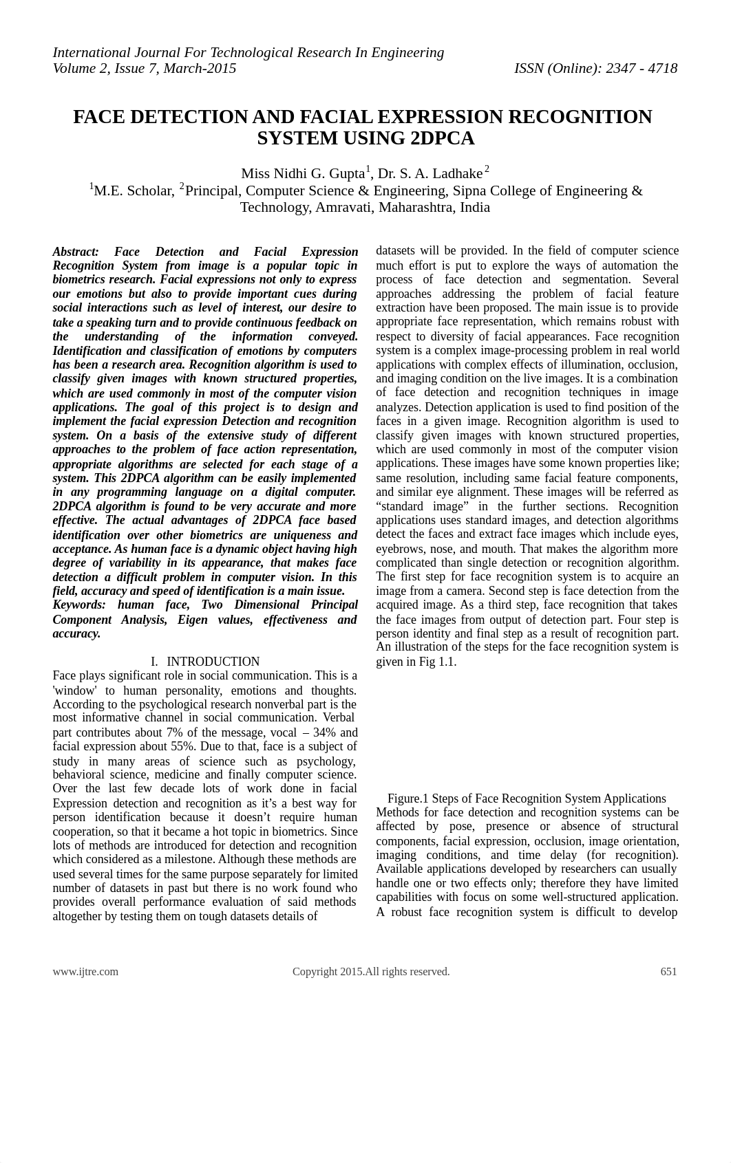 FACE DETECTION AND FACIAL EXPRESSION RECOGNITION SYSTEM USING 2DPCA.pdf_dfoxrkh7u5w_page1