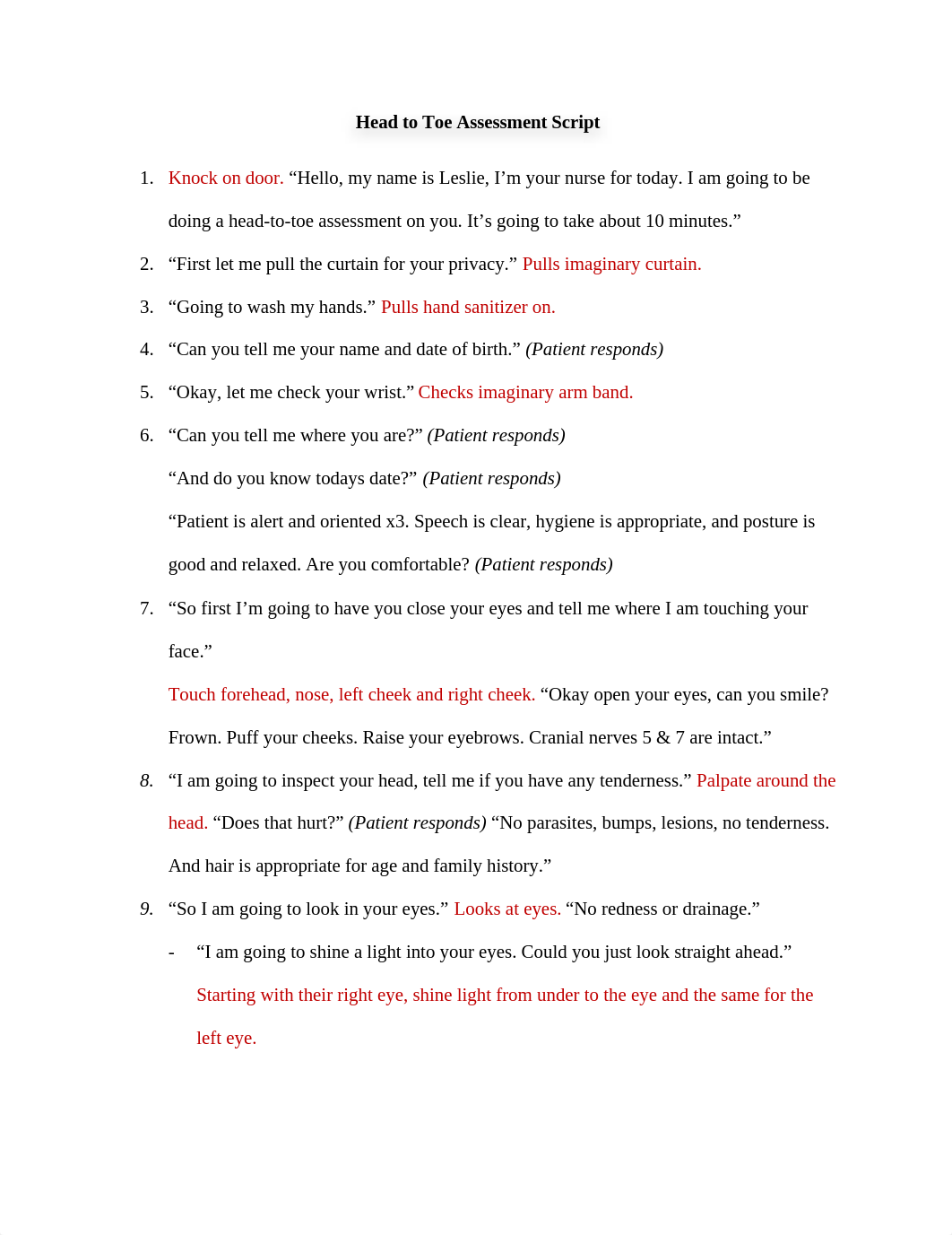 Head to Toe Assessment Script.docx_dfp1spndja7_page1