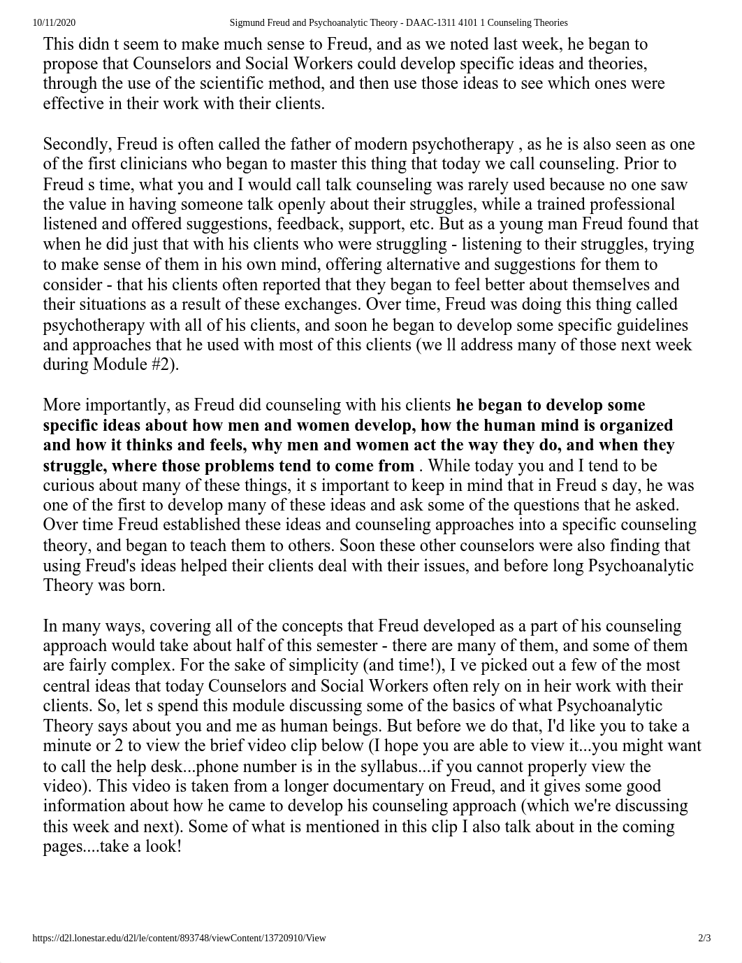 Sigmund Freud and Psychoanalytic Theory - DAAC-1311 4101 1 Counseling Theories.pdf_dfp2vwb6zbc_page2