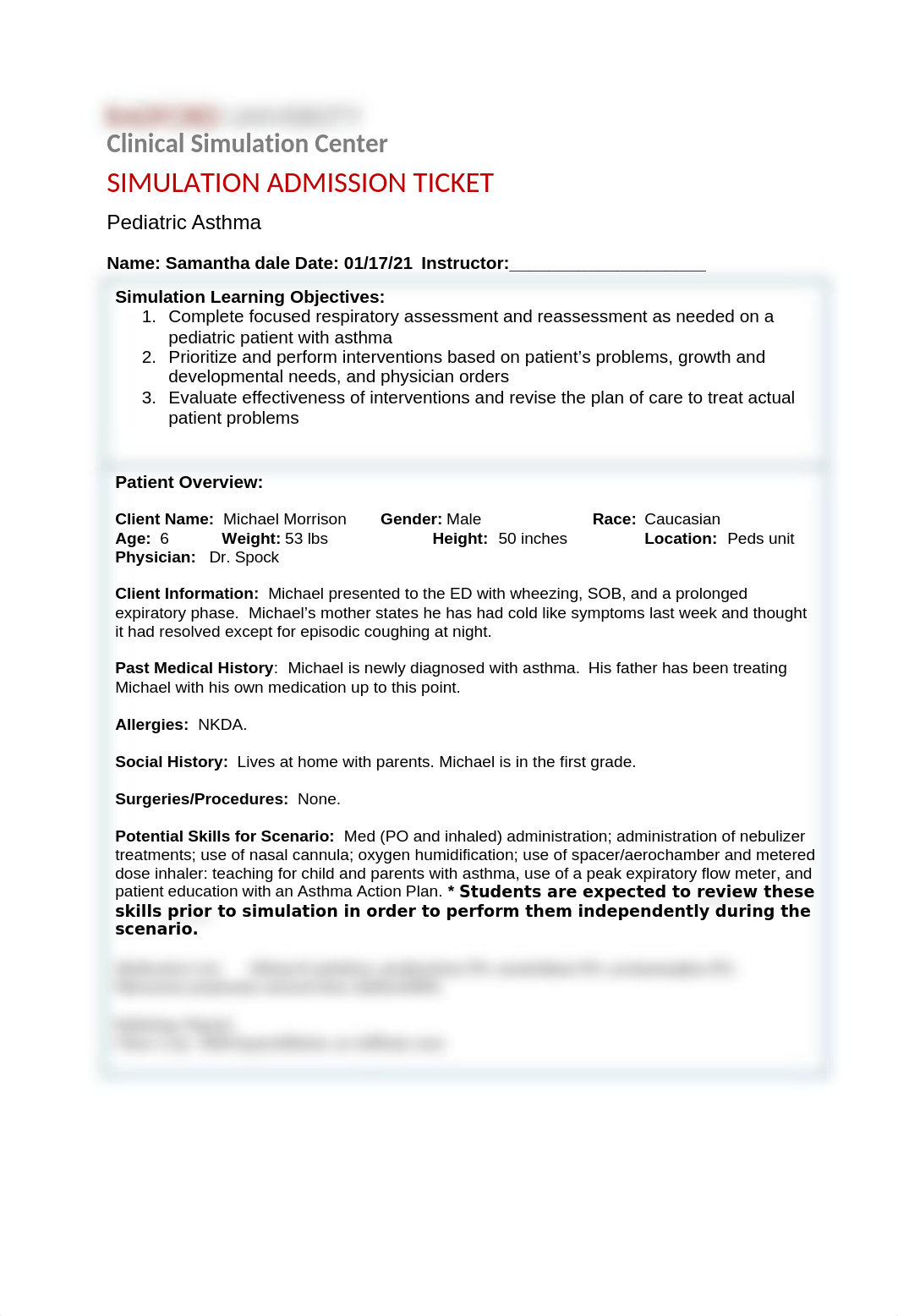 SIMULATION ADMISSION TICKET Peds Asthma 2020 (1).doc_dfpc0xoeuuw_page1