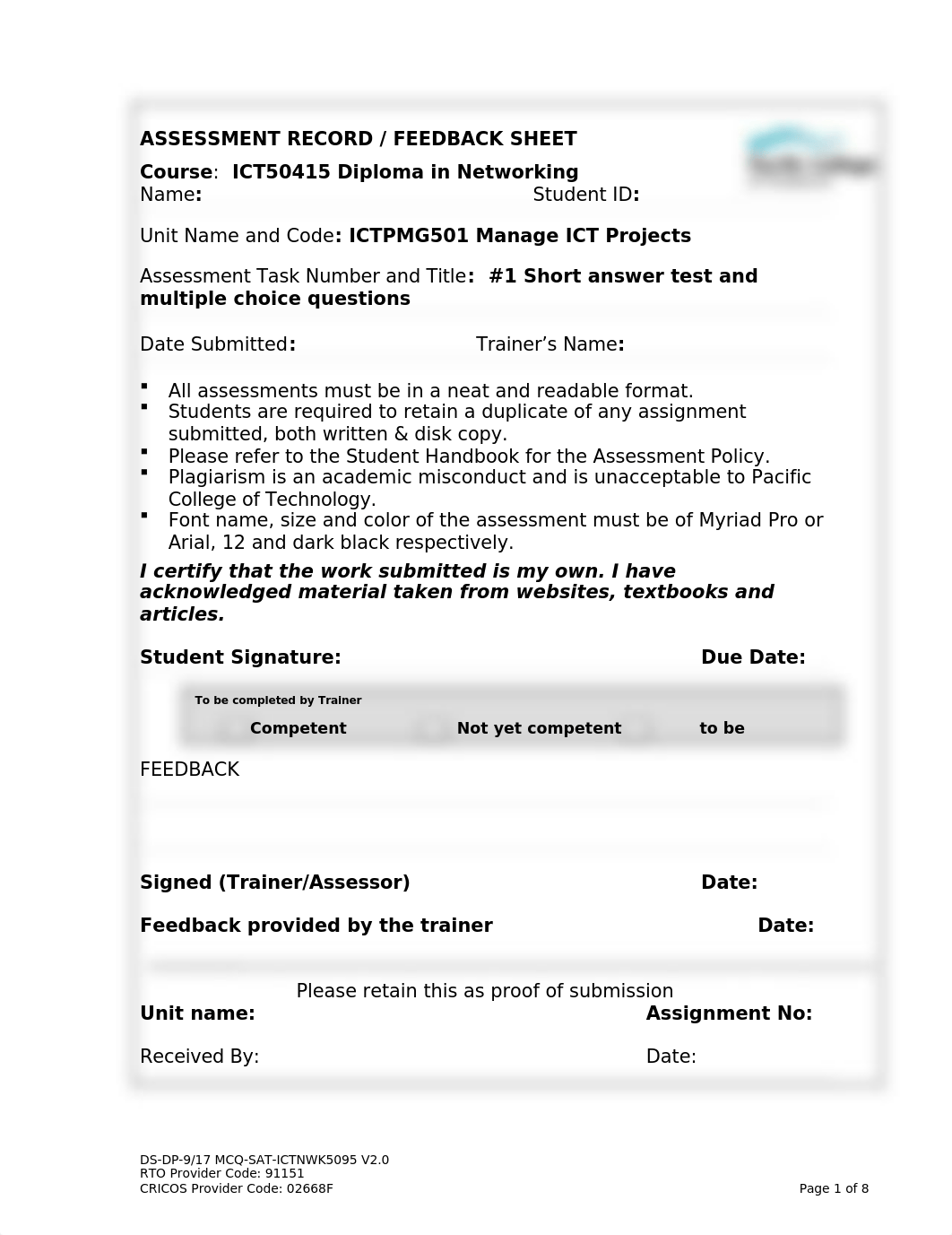 Assessment 1 - Multiple Choice Questions and Short Answer Test (3).doc_dfpdkuxqdy6_page1