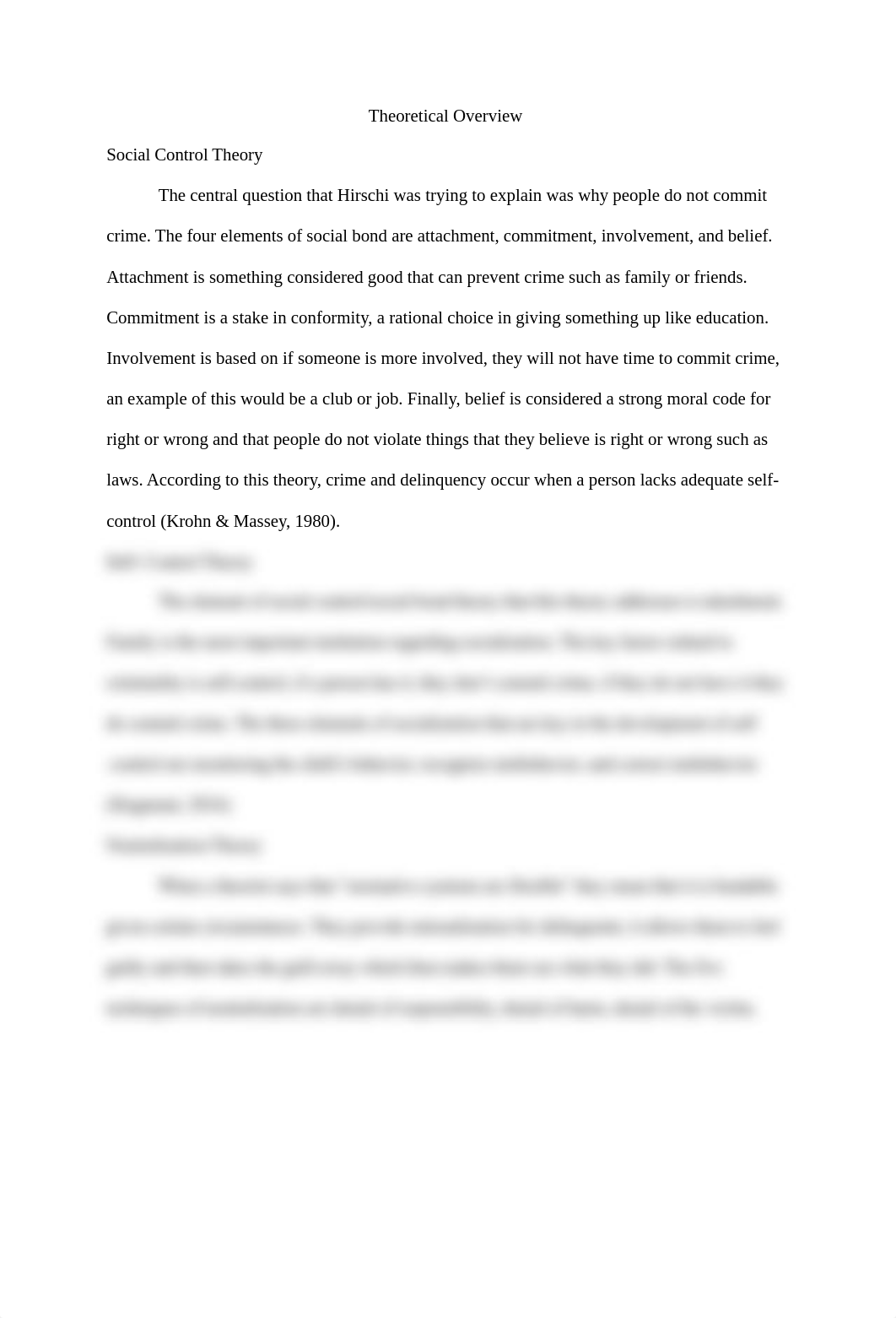 Social Control, Neutralization Theory, and Self Control Theory Essay.docx_dfpos540ocj_page2