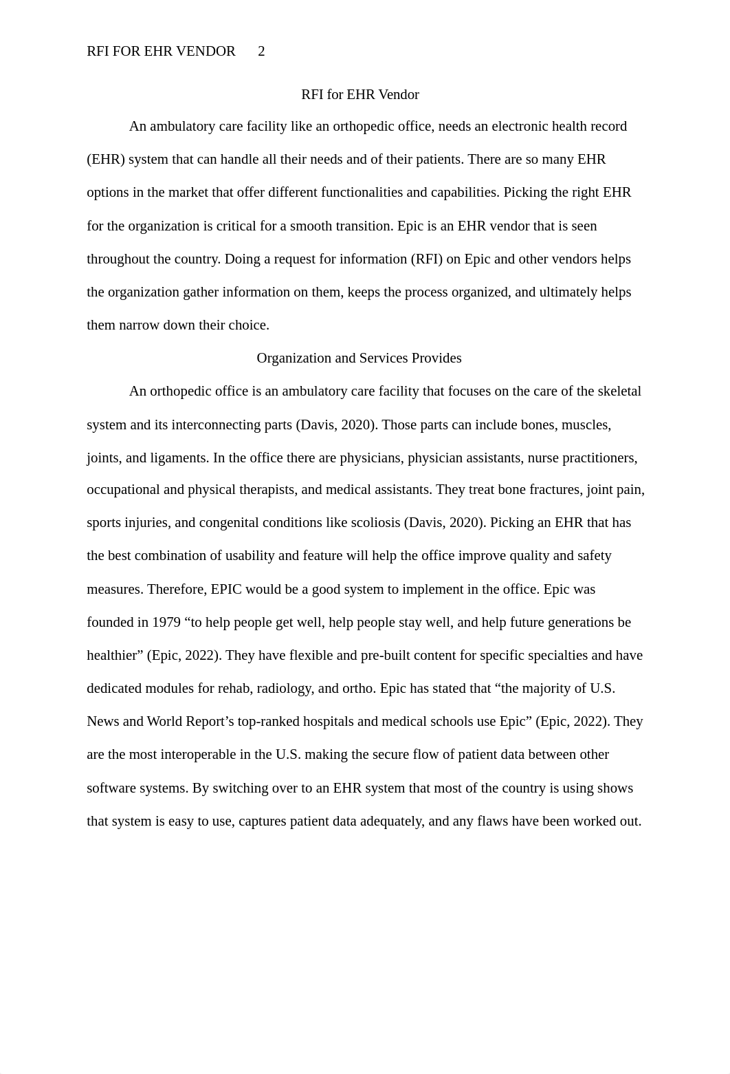 RFI for EHR Vendor- Course Hero.docx_dfpug3q4wiu_page2