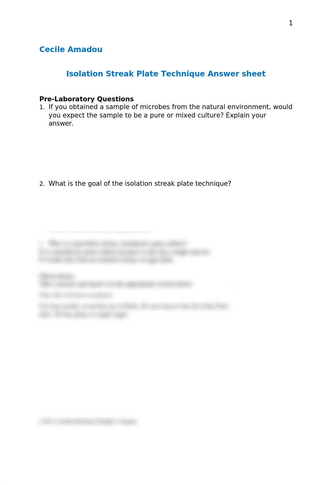 Isolation Streak Plate Technique answer sheet.docx_dfpvgobhz0s_page1