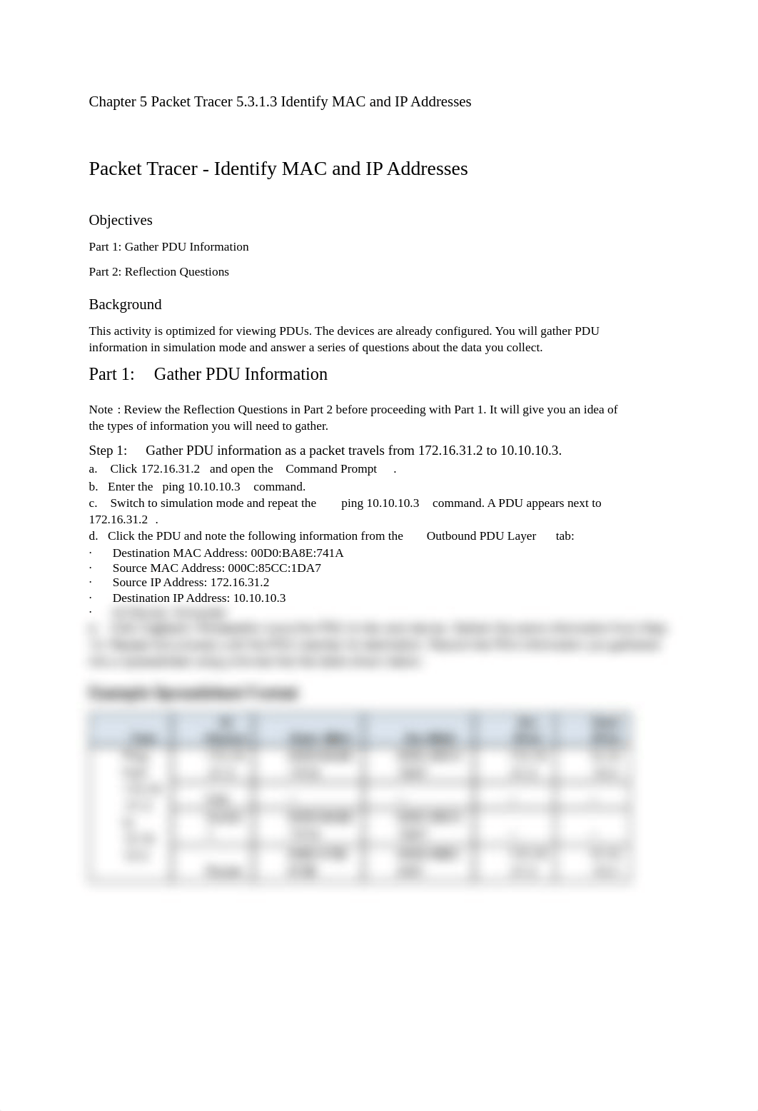 Chapter 5 Packet Tracer 5.3.1.3 Identify MAC and IP Addresses .pdf_dfpvxc3tfiw_page1