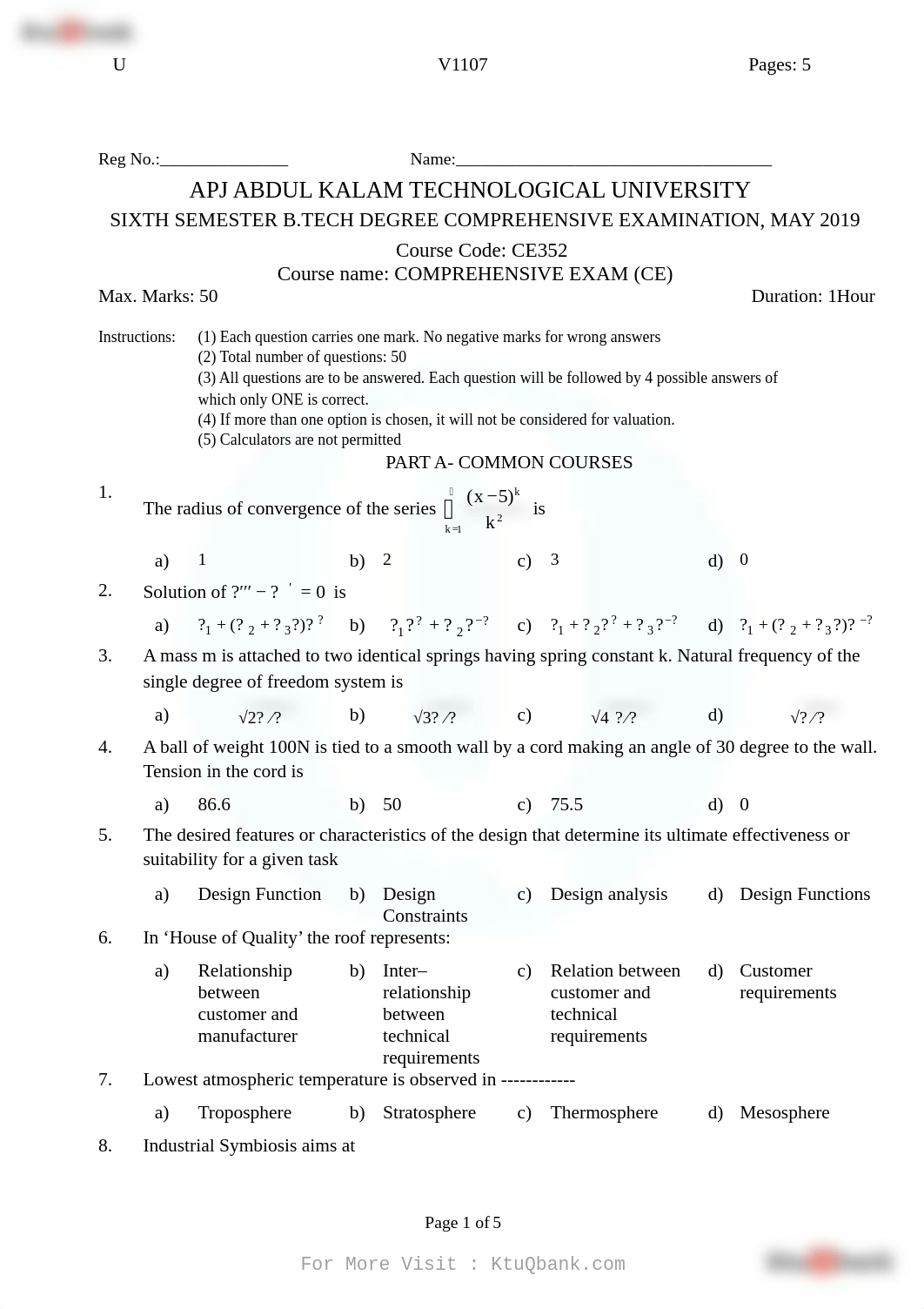 2019 May CE352-B - ktu qbank.pdf_dfqa58ncdsi_page1