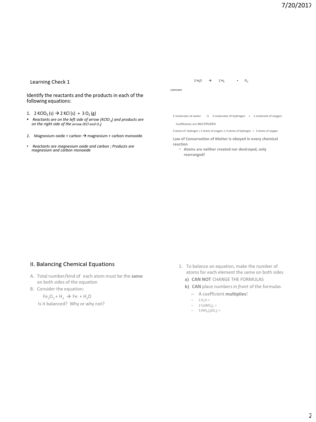 Chapter 5 - Chemical Reactions & Learning Checks -SP17 (1).pdf_dfqj9gmtiss_page2