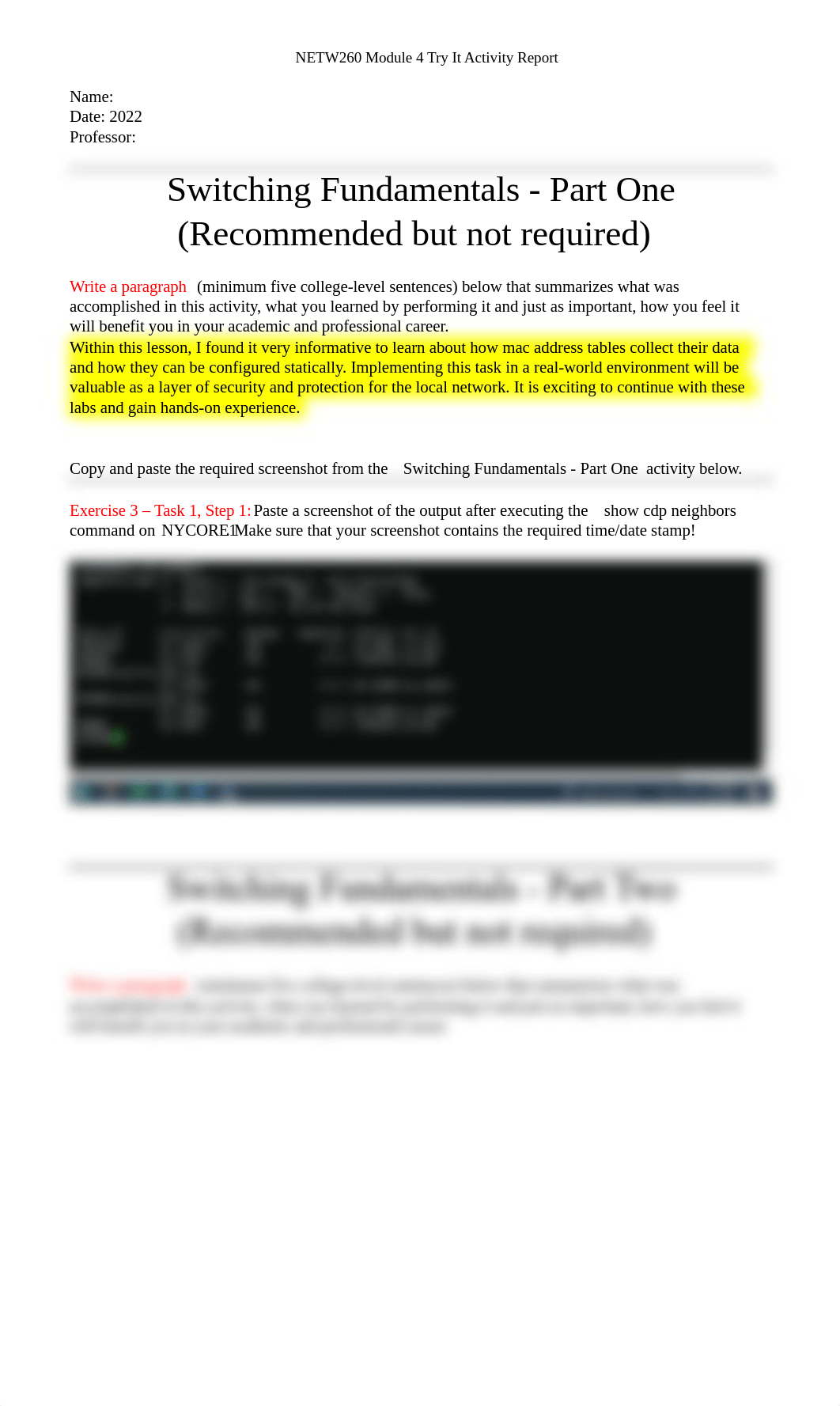 NETW260 Module 4 Try It Activity Report 2.docx_dfqkkkxundo_page1