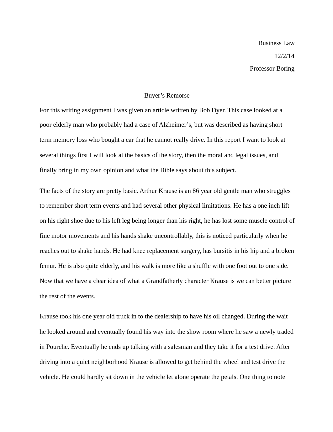 Writing Case 2 - Buyer's Remorse - homework_dfqmheenlmn_page1