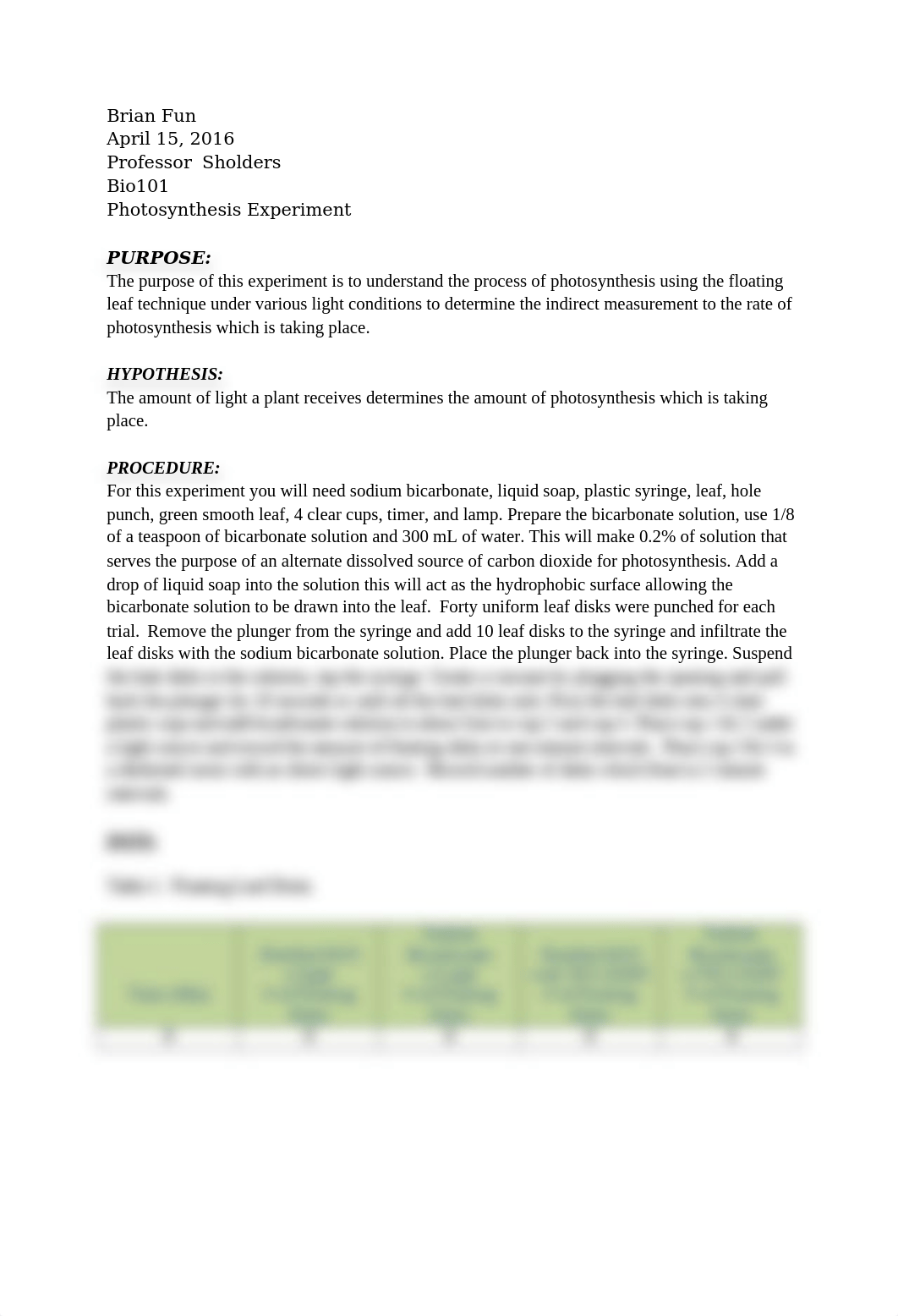 BIO101_Photosynthesis Lab Report_FUN_dfr2g0voio5_page1