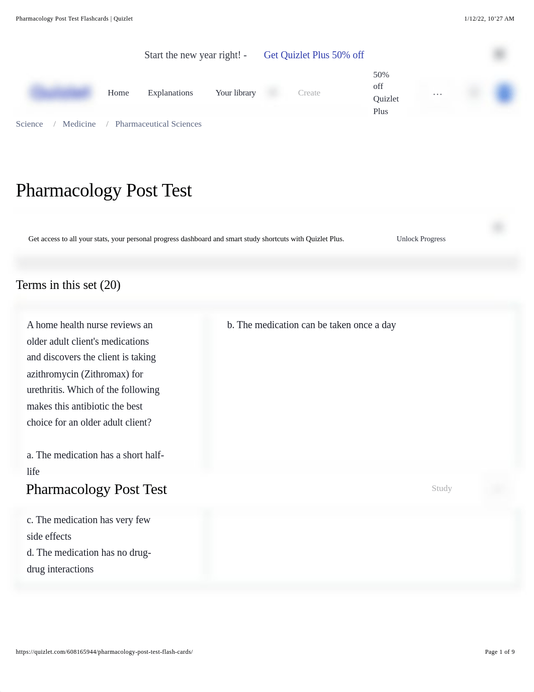 Pharmacology Post Test Flashcards | Quizlet.pdf_dfrl5crym0a_page1