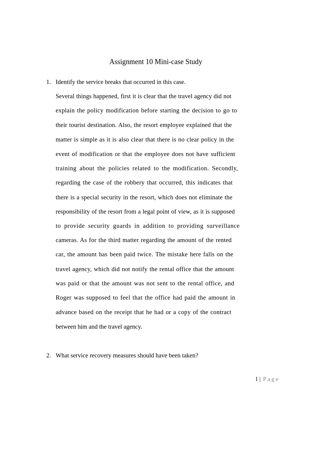 Assignment 10_Mini-case Study_Taking a Dive.docx_dfrpf121mrv_page1