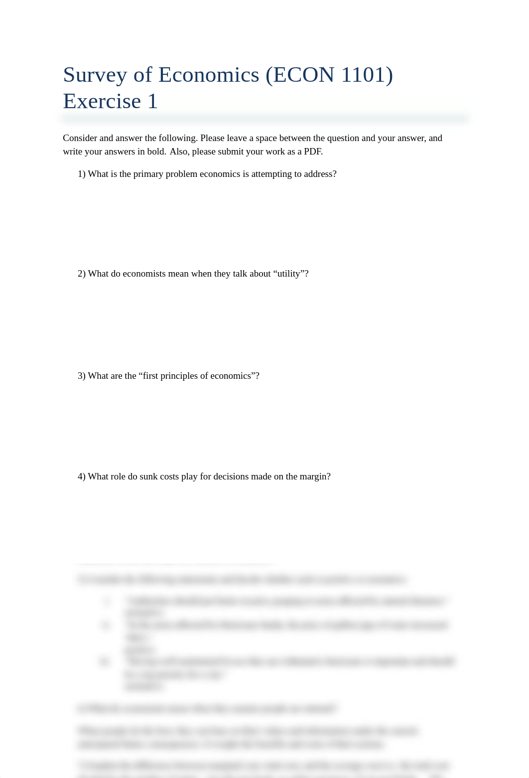 Excercise1 survey  econmics .docx_dfrz3n24eo3_page1