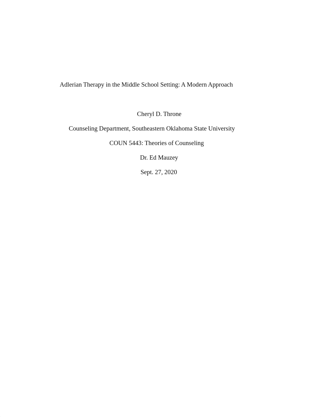 Personal Counseling Theory Paper_ Throne.pdf_dfslrqzumtc_page1