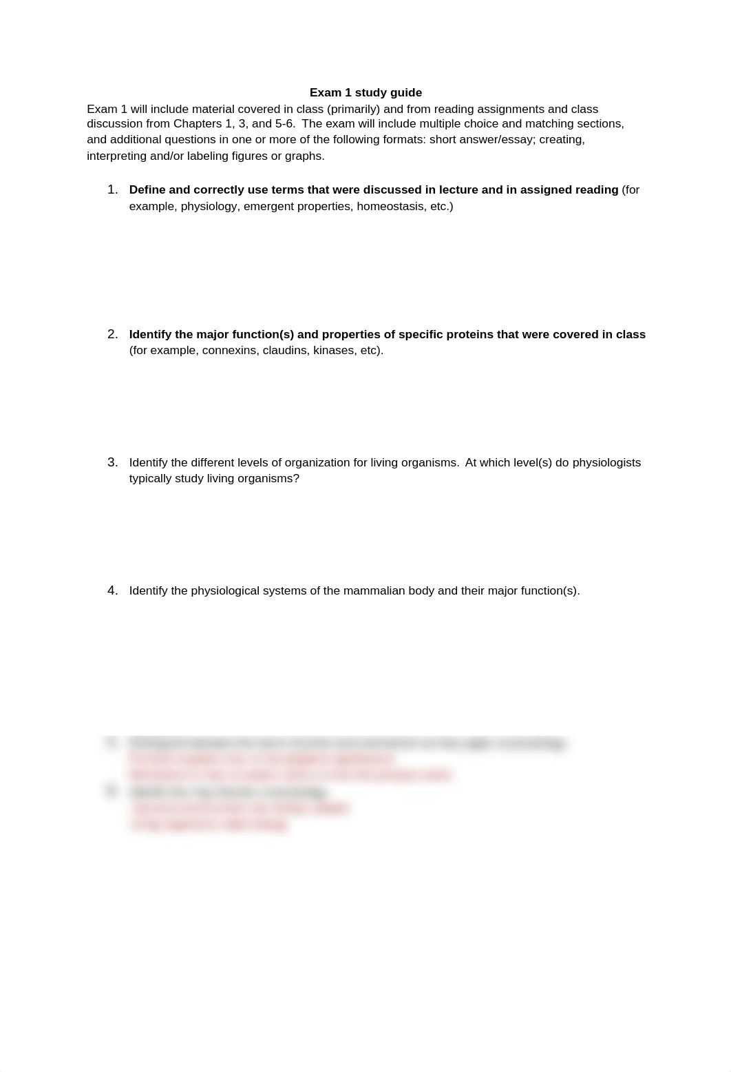 Bio 311_ Exam 1 study guide.docx_dfspdzpx37k_page1