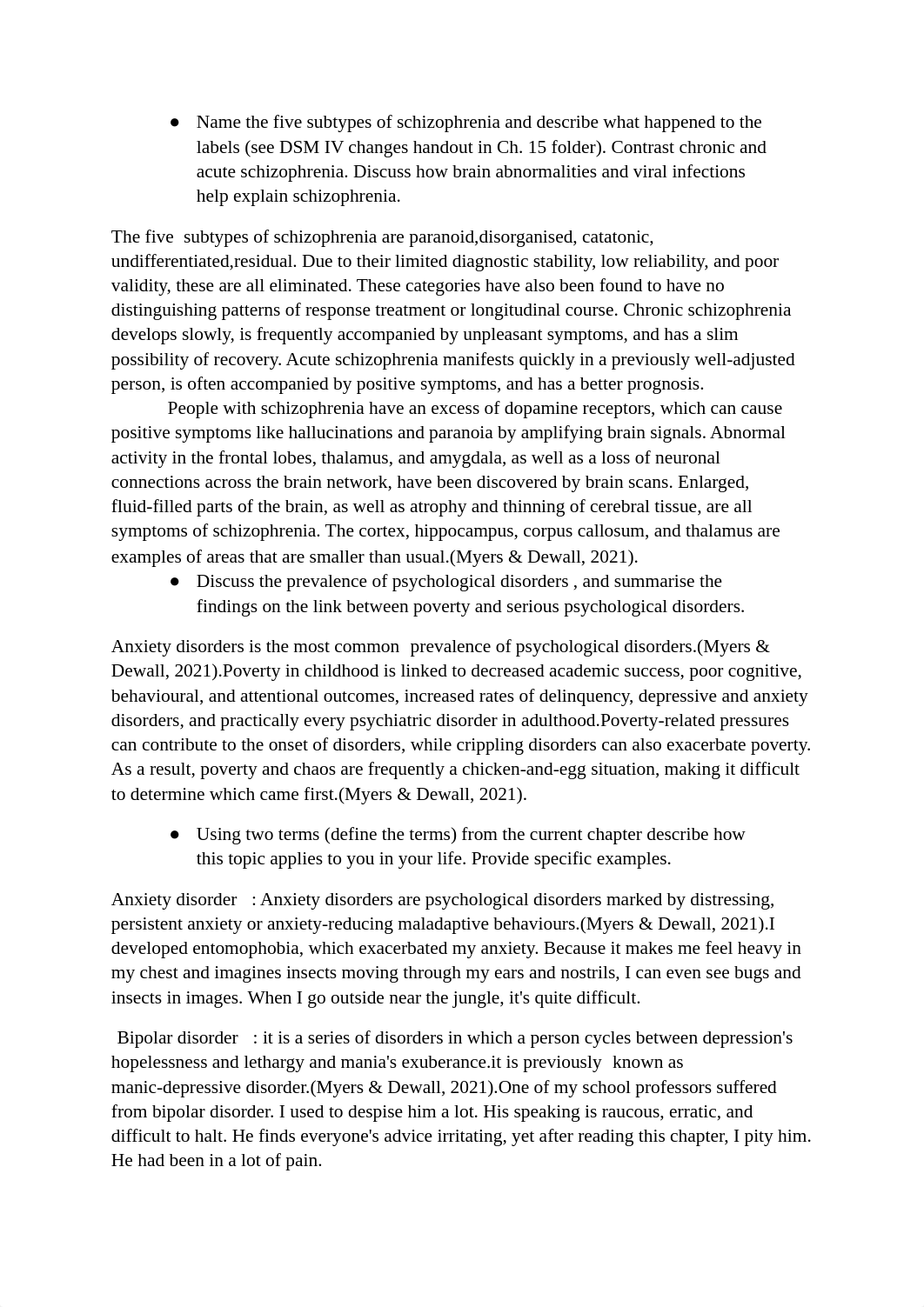 Name the five subtypes of schizophrenia and describe what happened to the labels (see DSM IV changes_dfte0zvtdiu_page1