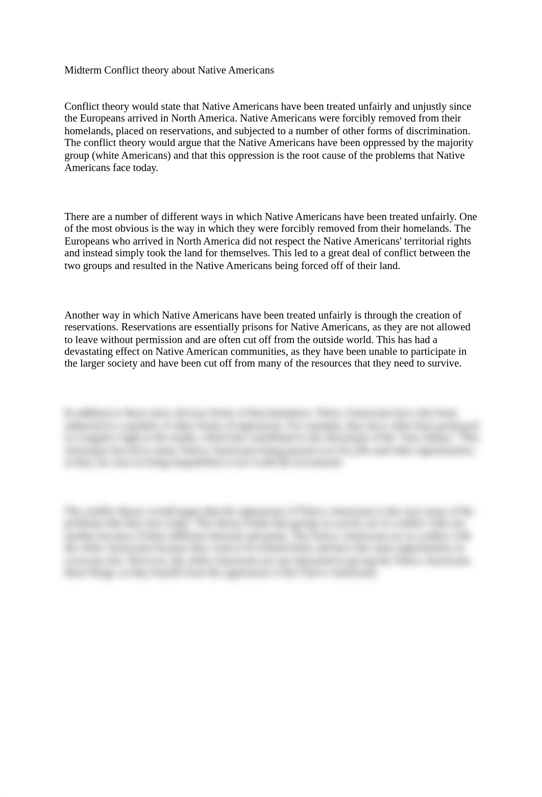 Midterm Conflict theory about Native Americans.docx_dftfxhe7u28_page1