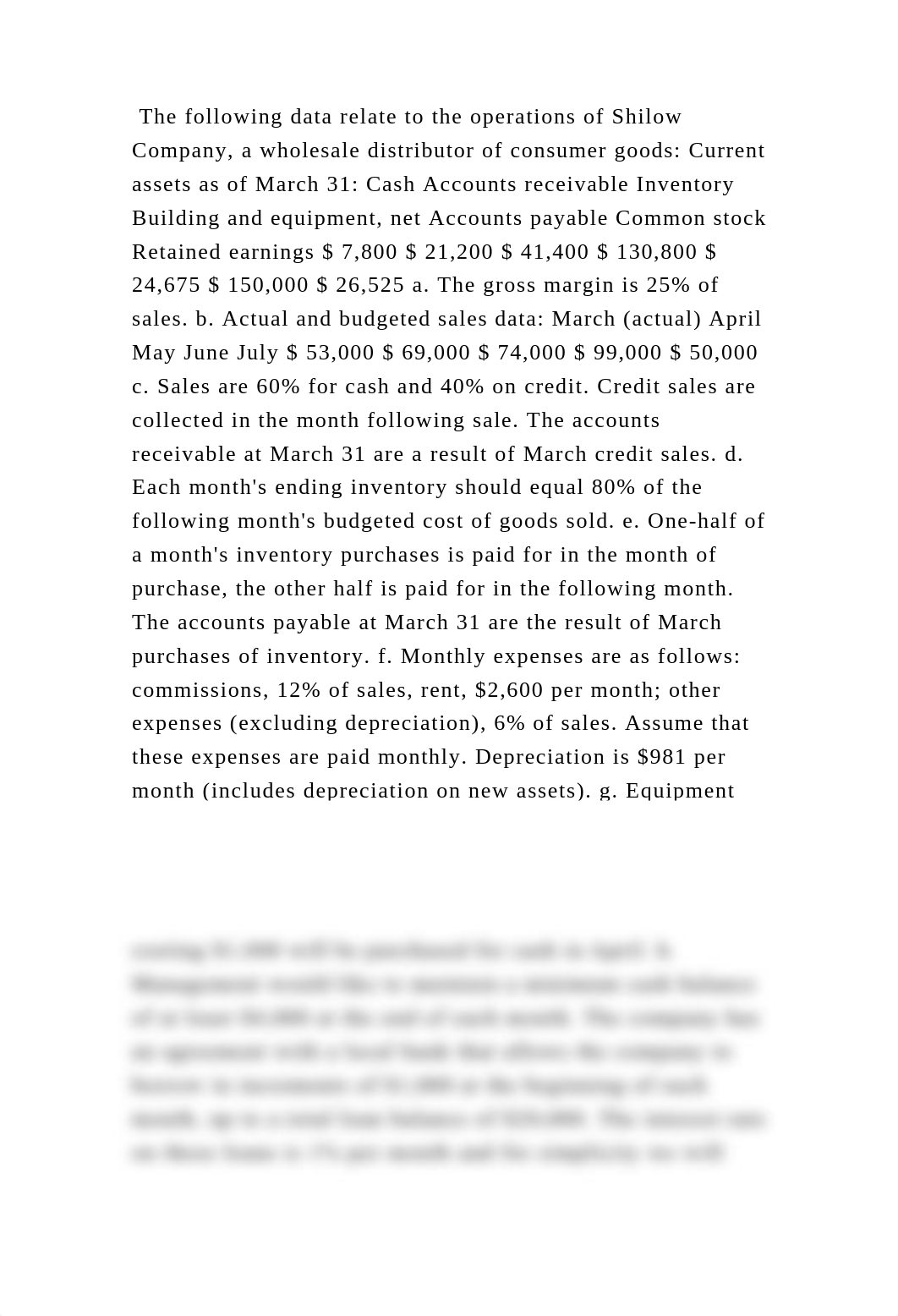 The following data relate to the operations of Shilow Company, a whol.docx_dftgqexv9qp_page2