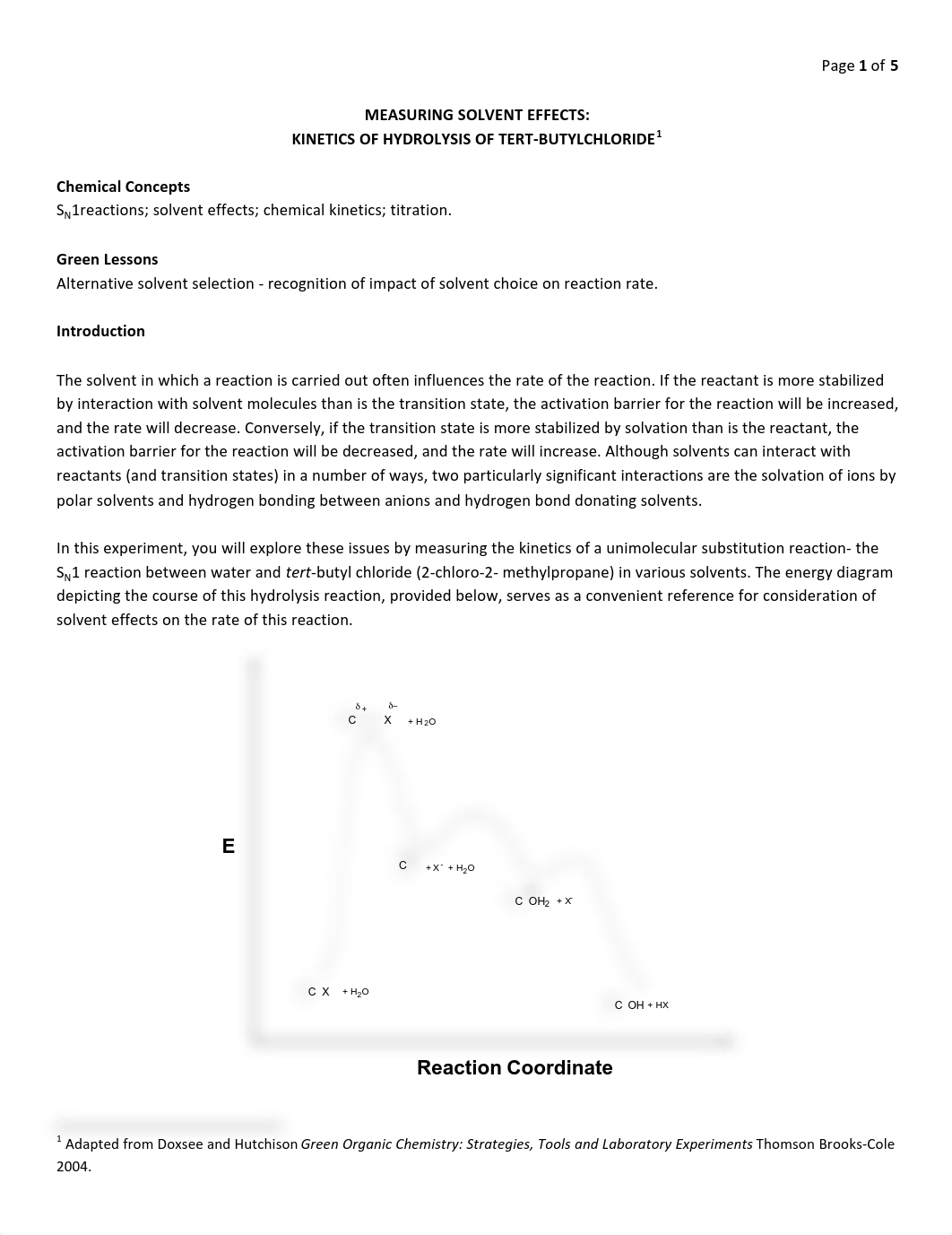 O Chem Lab Solvolysis_dftipmqw8wc_page1