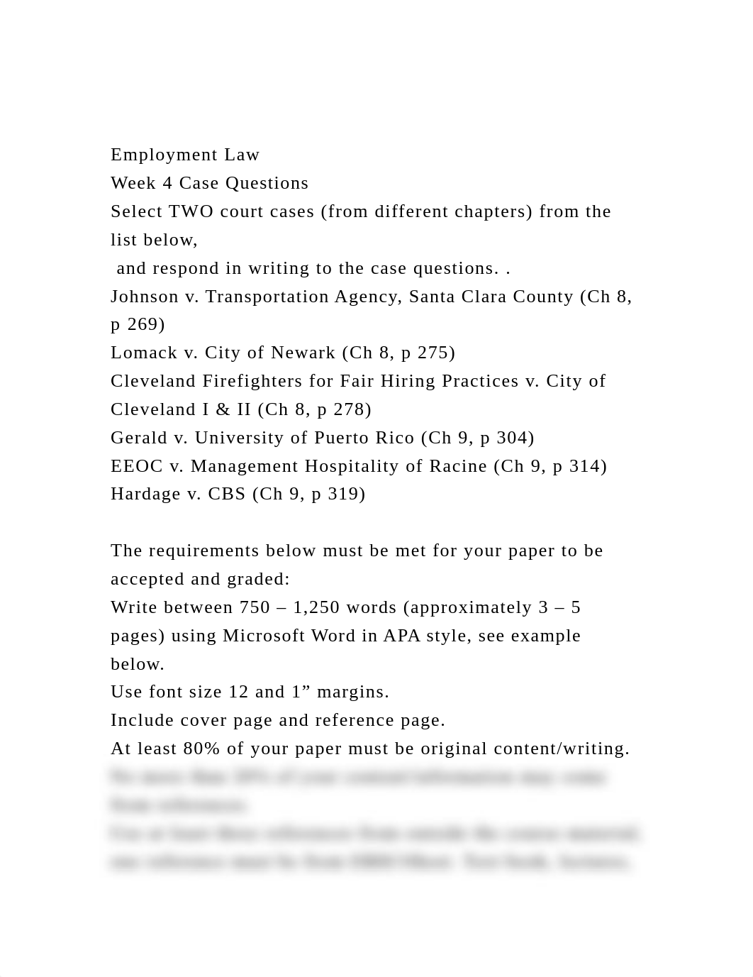 Employment LawWeek 4 Case QuestionsSelect TWO court cases (fro.docx_dftl68ra727_page3