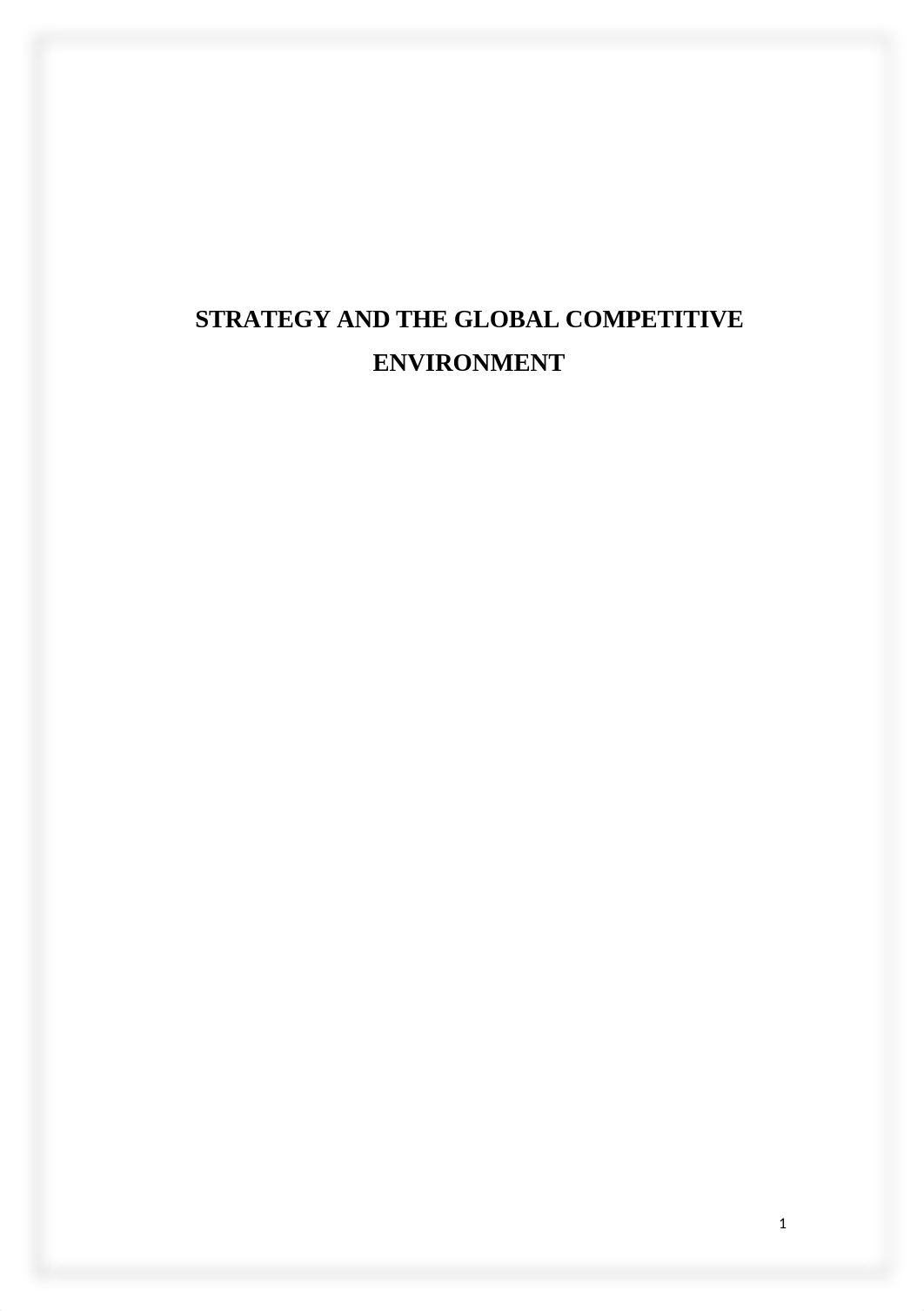 STRATEGY AND THE GLOBAL COMPETITIVE ENVIRONMENT (1).docx_dfto7r464kn_page1