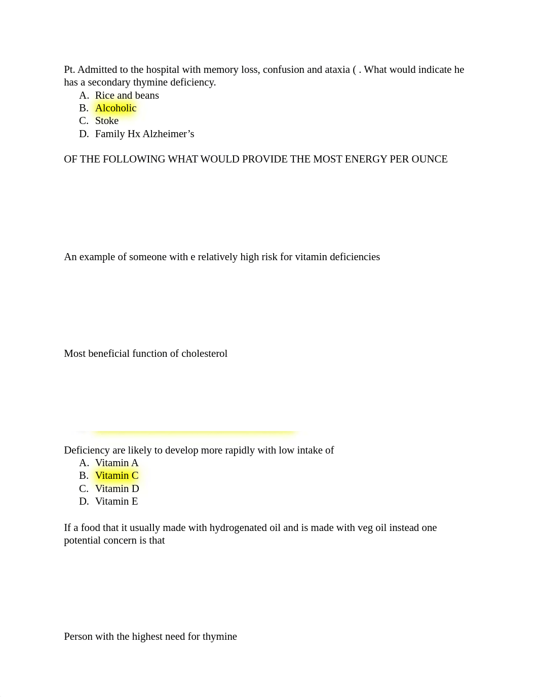 Nutrition Exam 2 Study guide #1_dftst8p1mxj_page1