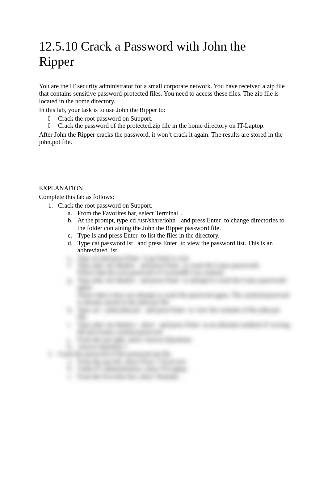 12.5.10 Crack a Password with John the Ripper.docx_dftsxwgismn_page1