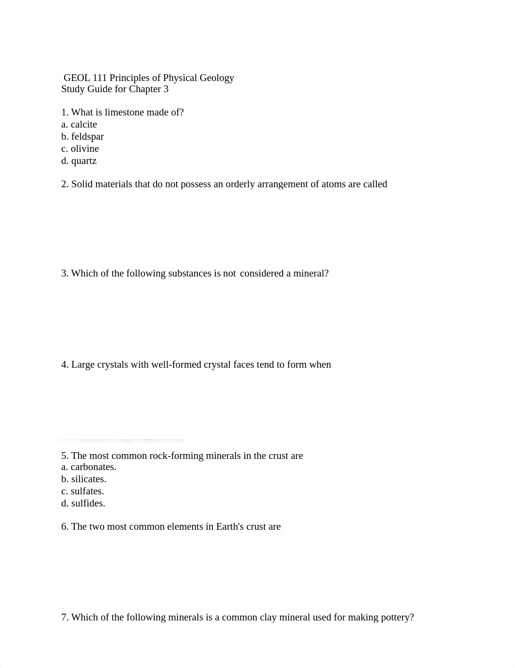 GEOL 111 Chapter 3 study guide.docx_dftuzxwfe4y_page1